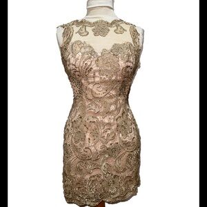 dave & johnny dress Formal Party Beaded Luxury Fashion